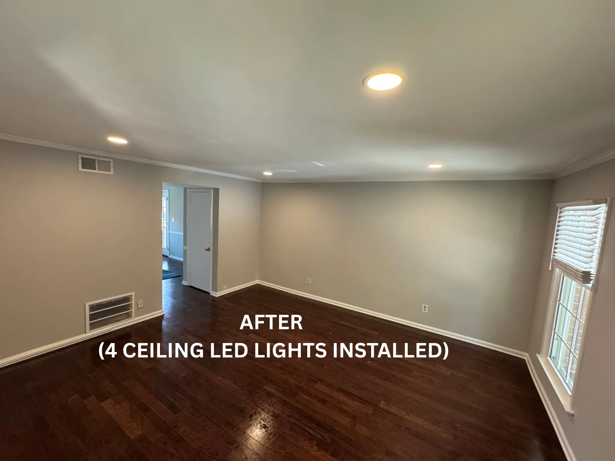 Can You Add Recessed Lighting Without Attic Access? A Sandy Springs Townhouse Shows How image