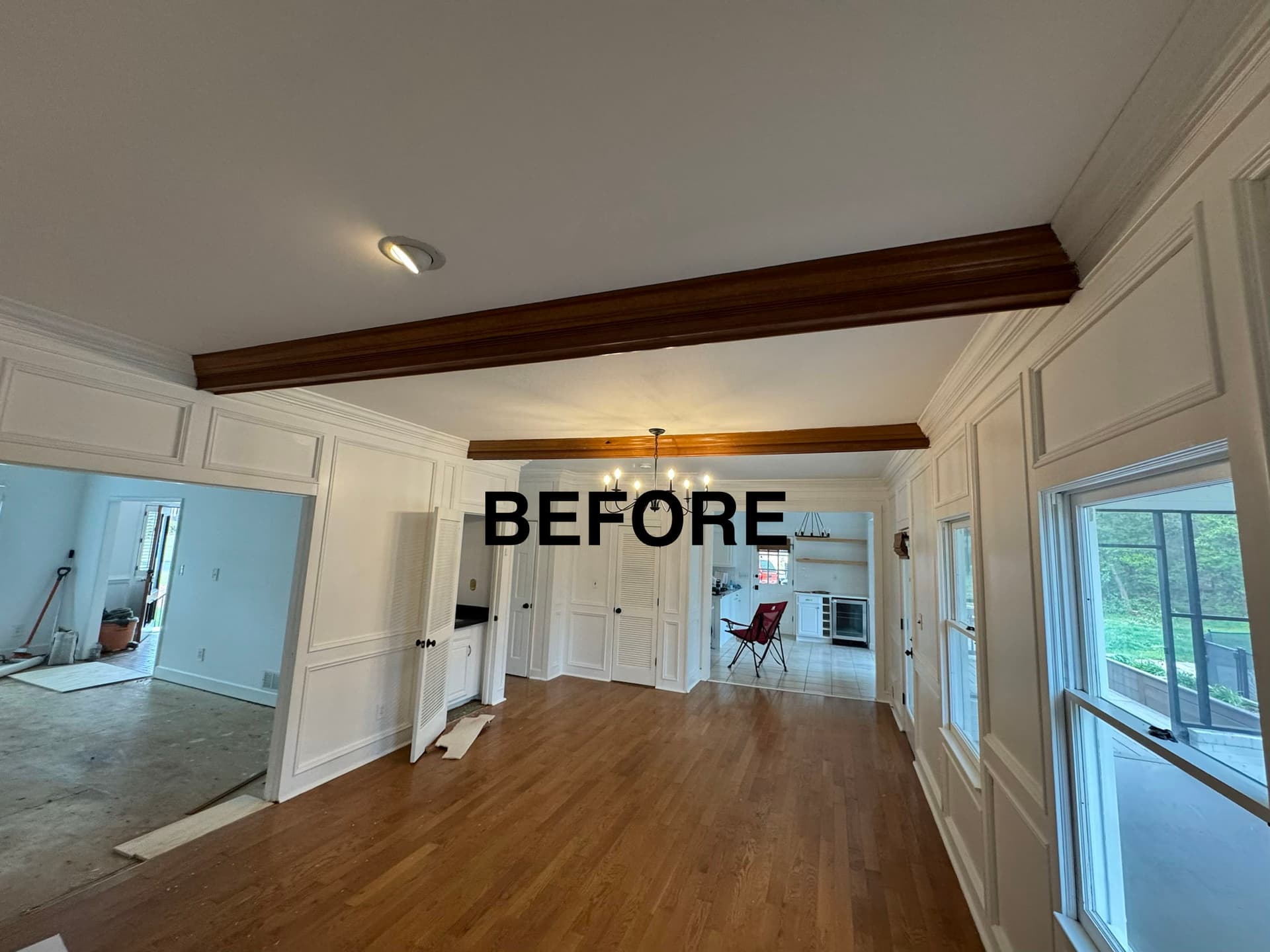 Gallery photos for Lighting Transformation and Ceiling Fan Installation in Roswell: Image #1