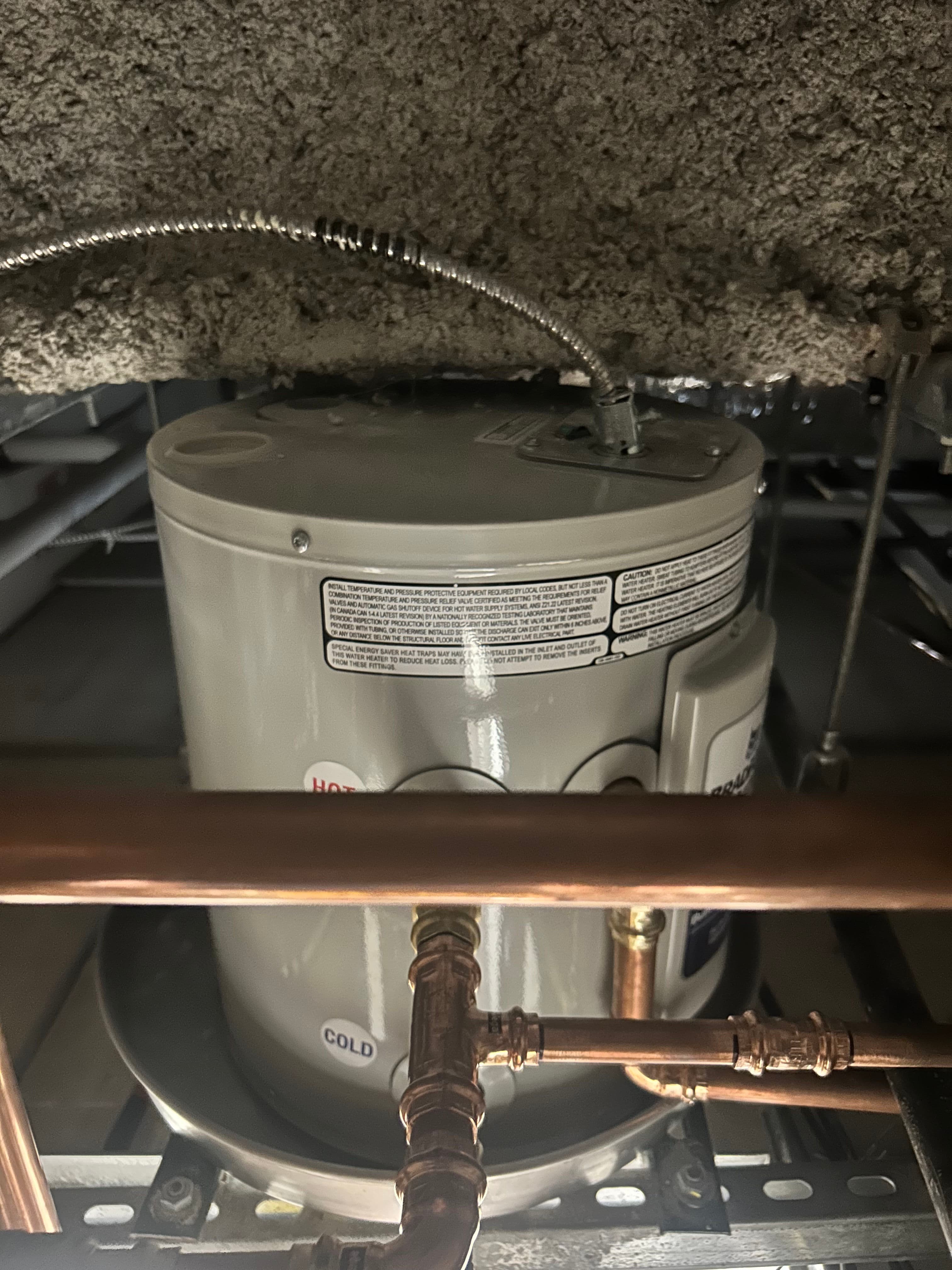 Project No Hot Water After a Water Heater Replacement in Alpharetta image