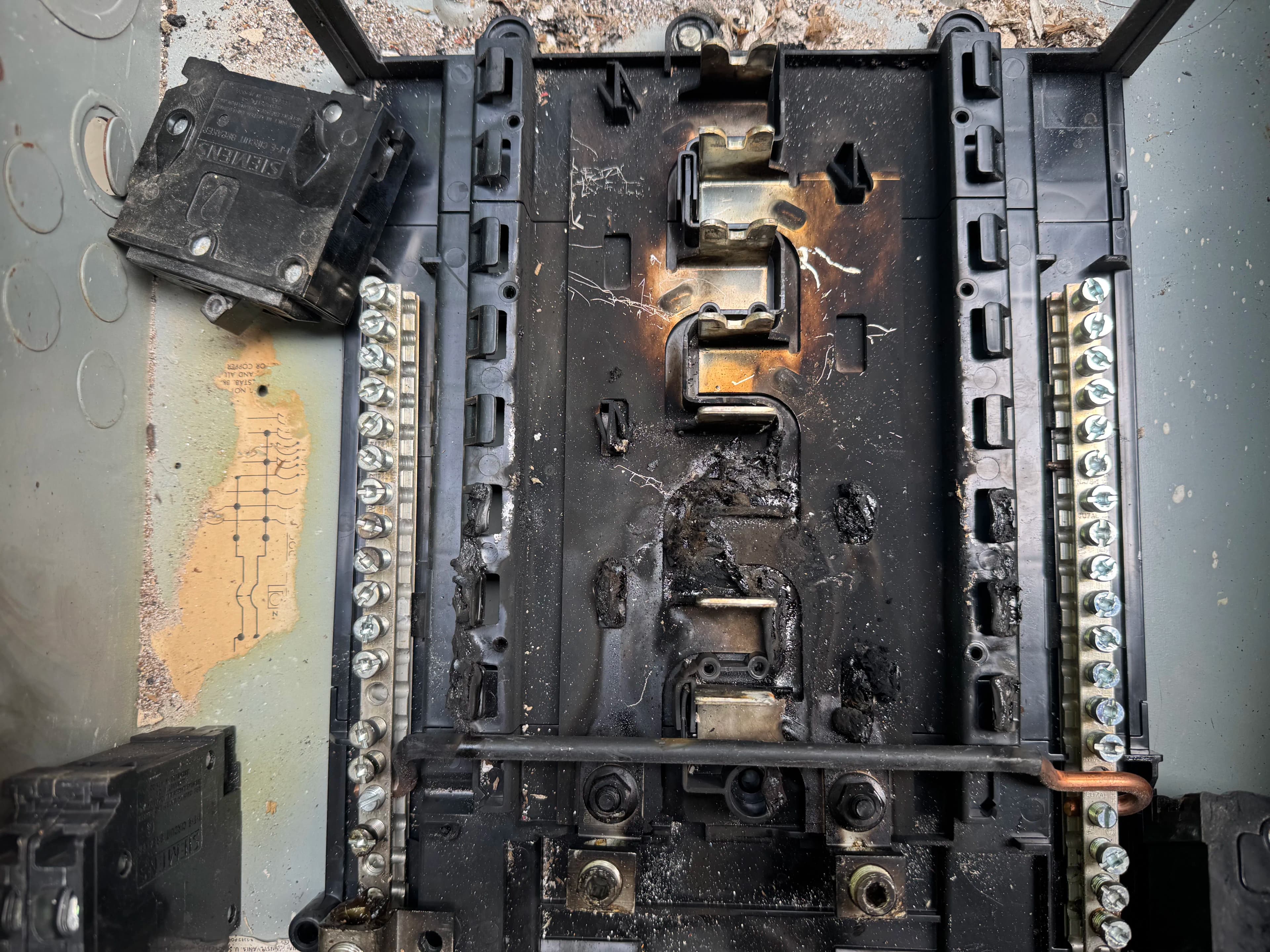 Project Burned Electrical Panel Replacement at a Sandy Springs Townhouse image