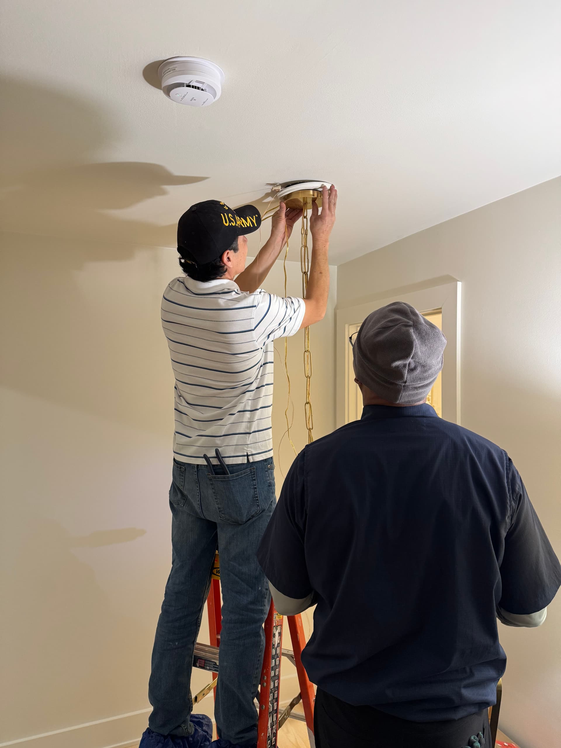 Pendant Lighting Installation for a Stylish Home Touch image