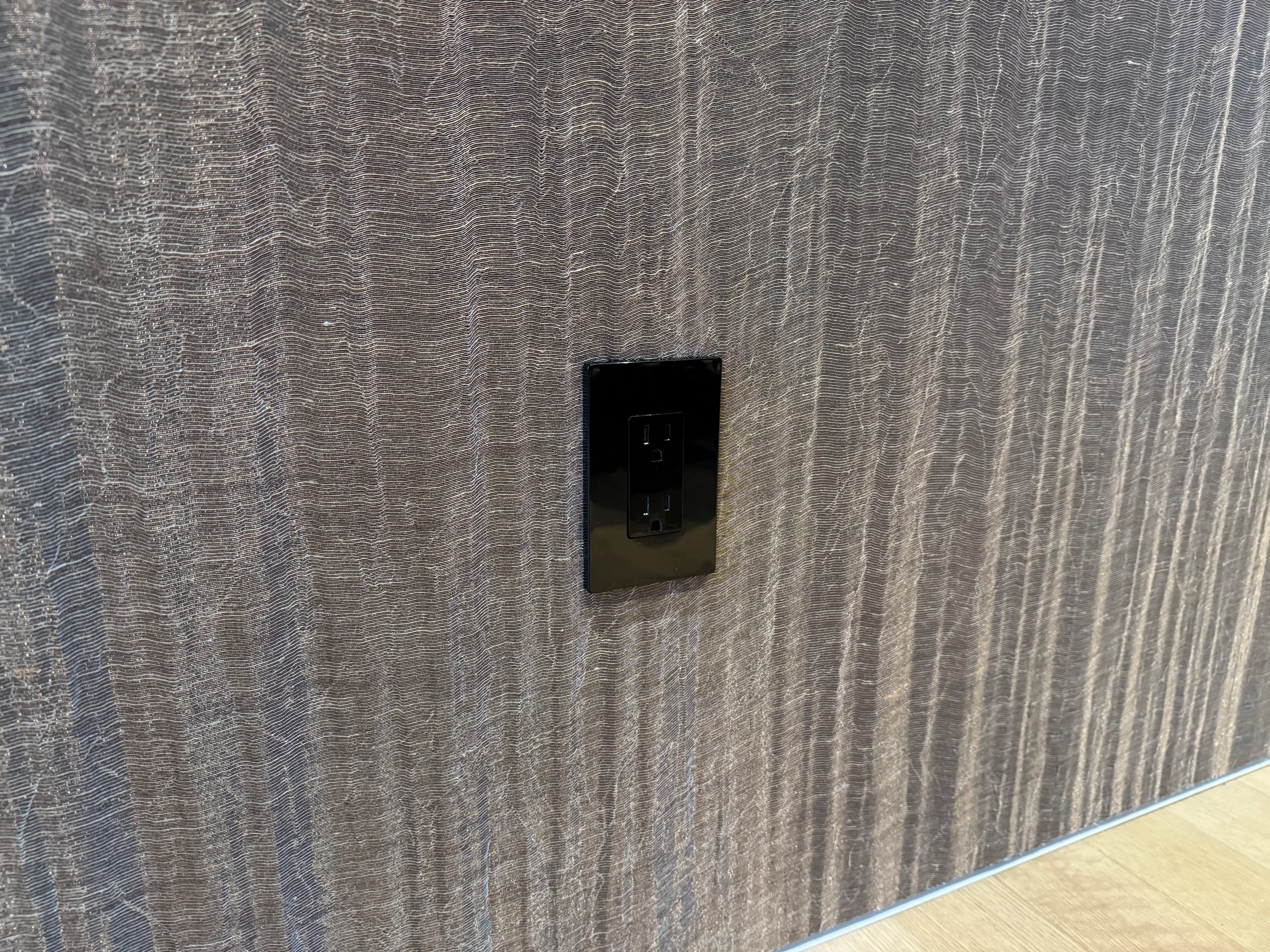 Project Black Outlet and Designer Switch Upgrades in Brookhaven Custom Home image