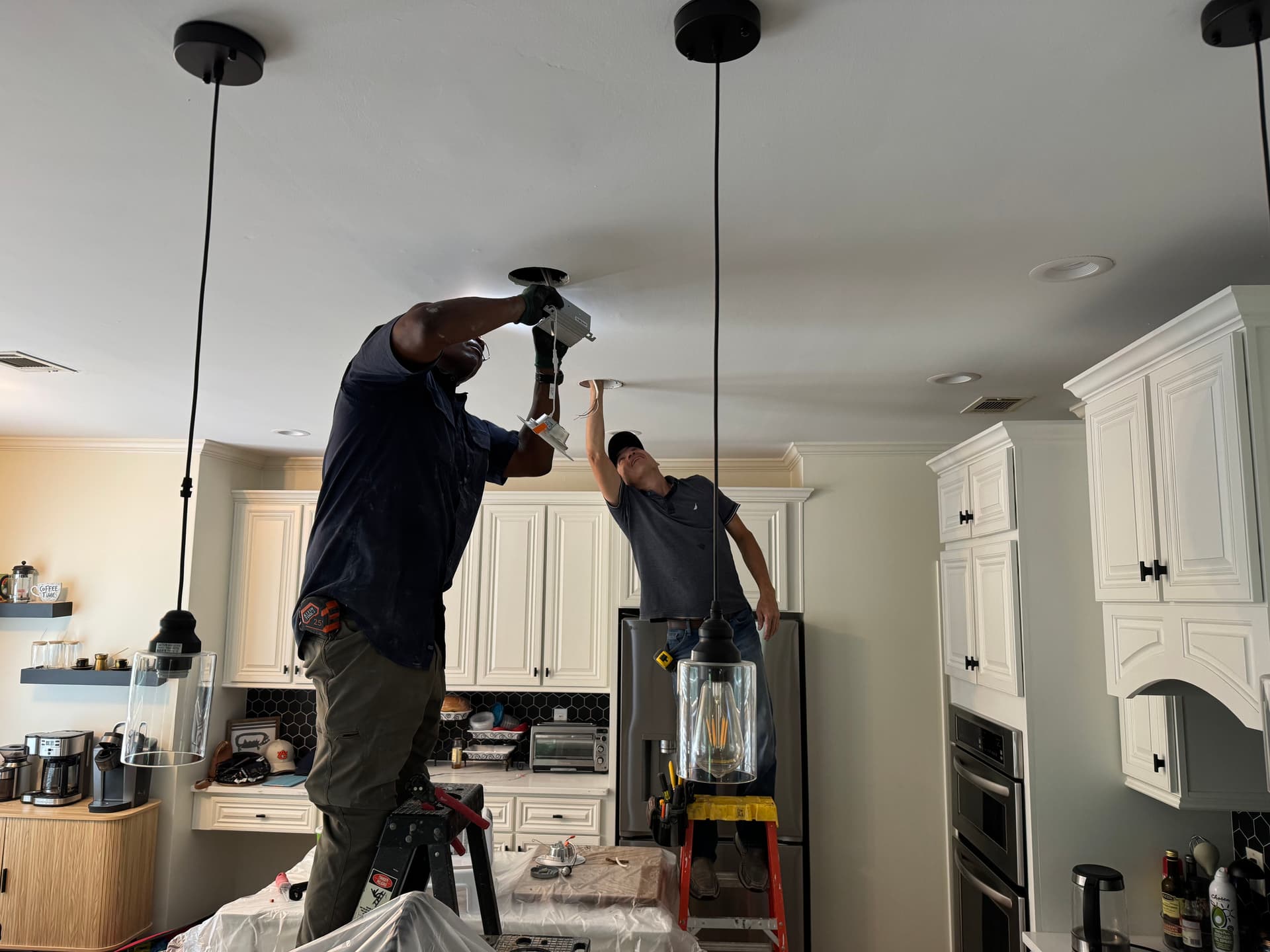 Gallery photos for Kitchen Recessed Lighting Installation in Alpharetta: Image #1