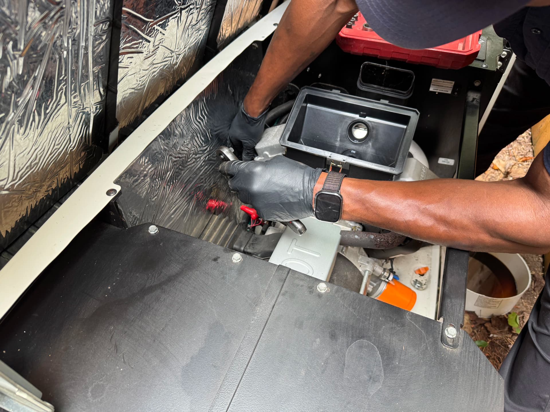 Gallery photos for 22kW Generac Guardian Serviced Before Home Closing in Brookhaven: Image #7