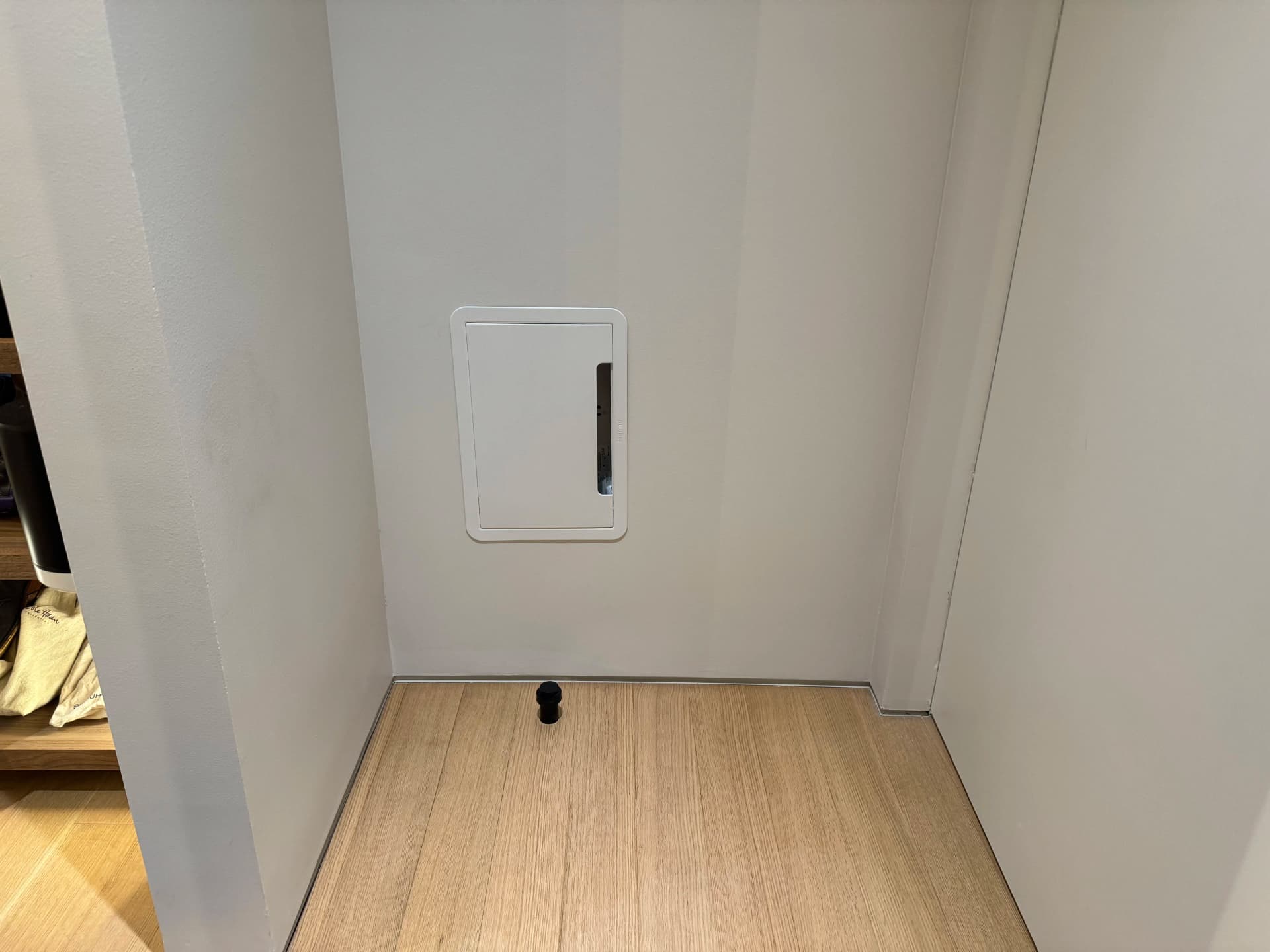 Gallery photos for Recessed Media Box Install for an LED Mirror in Brookhaven: Image #1