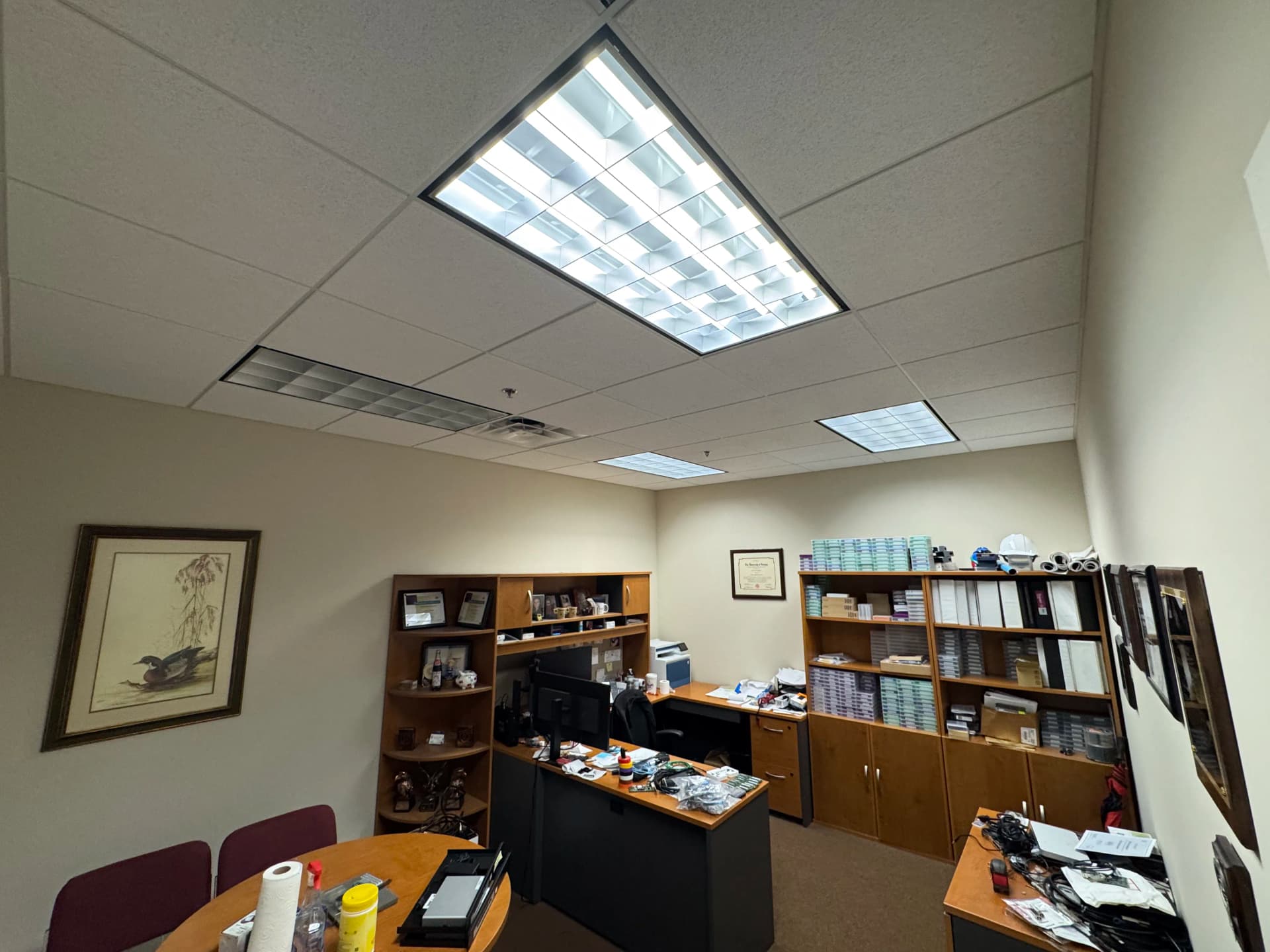 32 LED Fixtures Installed in Alpharetta Office Lighting Upgrade image