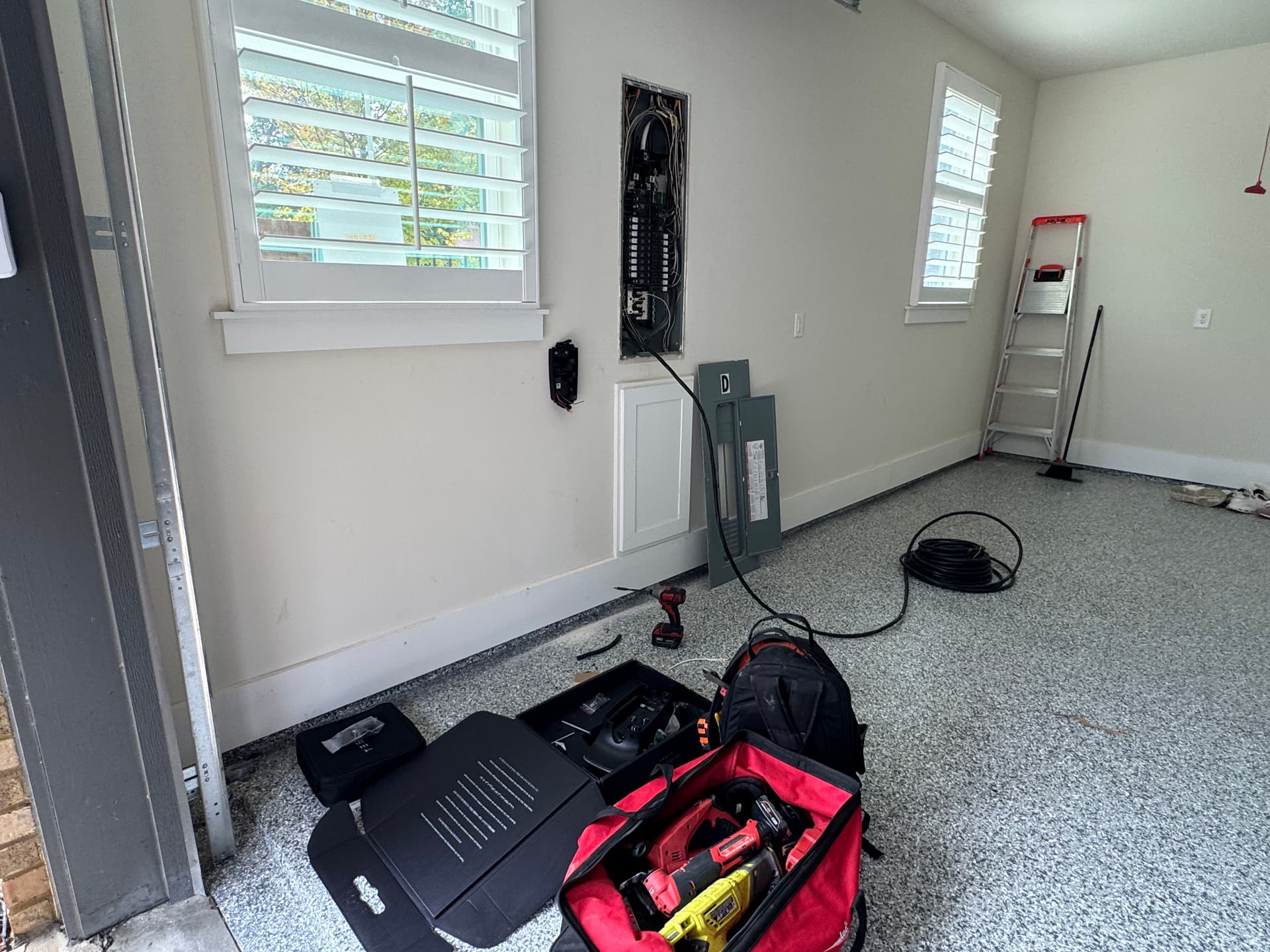 Gallery photos for Level 2 Tesla Wall Connector Installed in Atlanta Garage: Image #4
