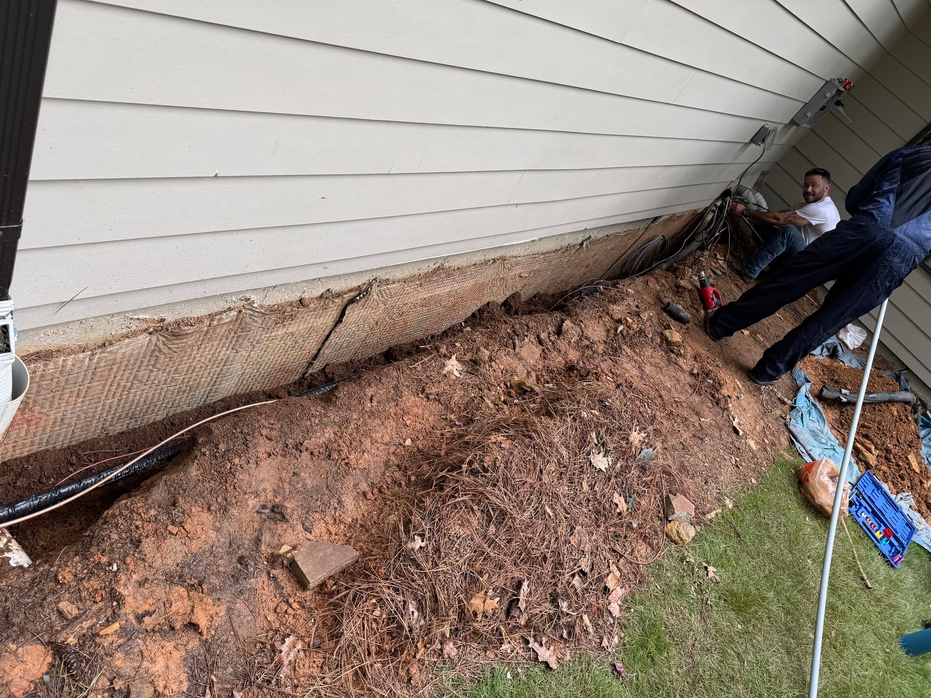 Gallery photos for HVAC Electrical Relocation for a Backyard Overhaul in Brookhaven: Image #5